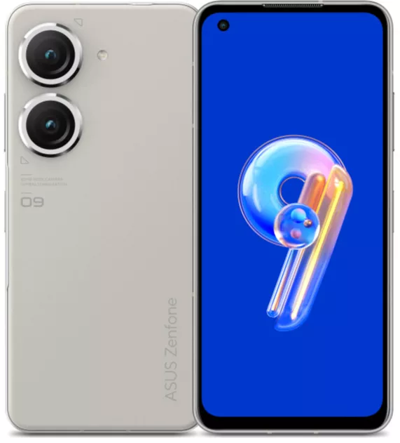 Смартфон ASUS Zenfone 9 8/128 ГБ, Dual nano SIM, moonlight white